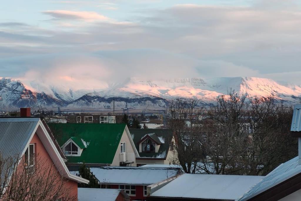 Icelandic Art Garden Villa W. Parking In Centre City Reykjavík Eksteriør bilde